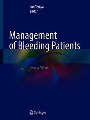 cover image of Management of Bleeding Patients
